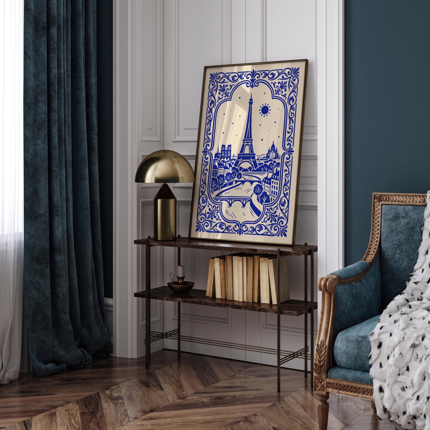 Paris Cityscape Wall Art Print 2026