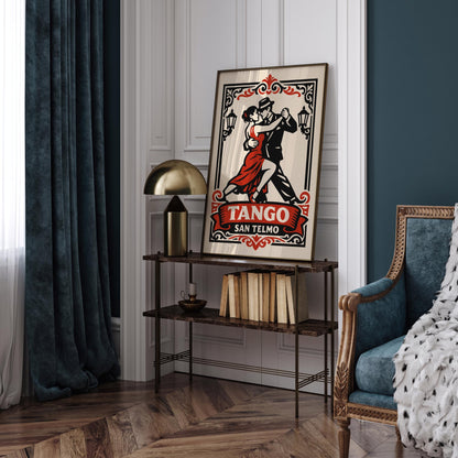 Tango San Telmo Poster