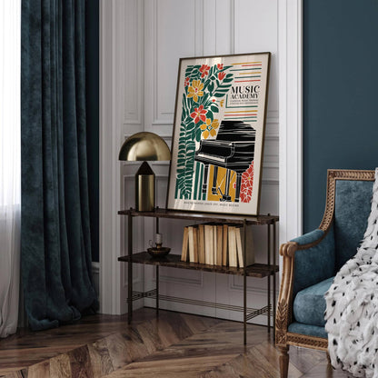 Music Academy Elegant Art Print - HypeSheriff