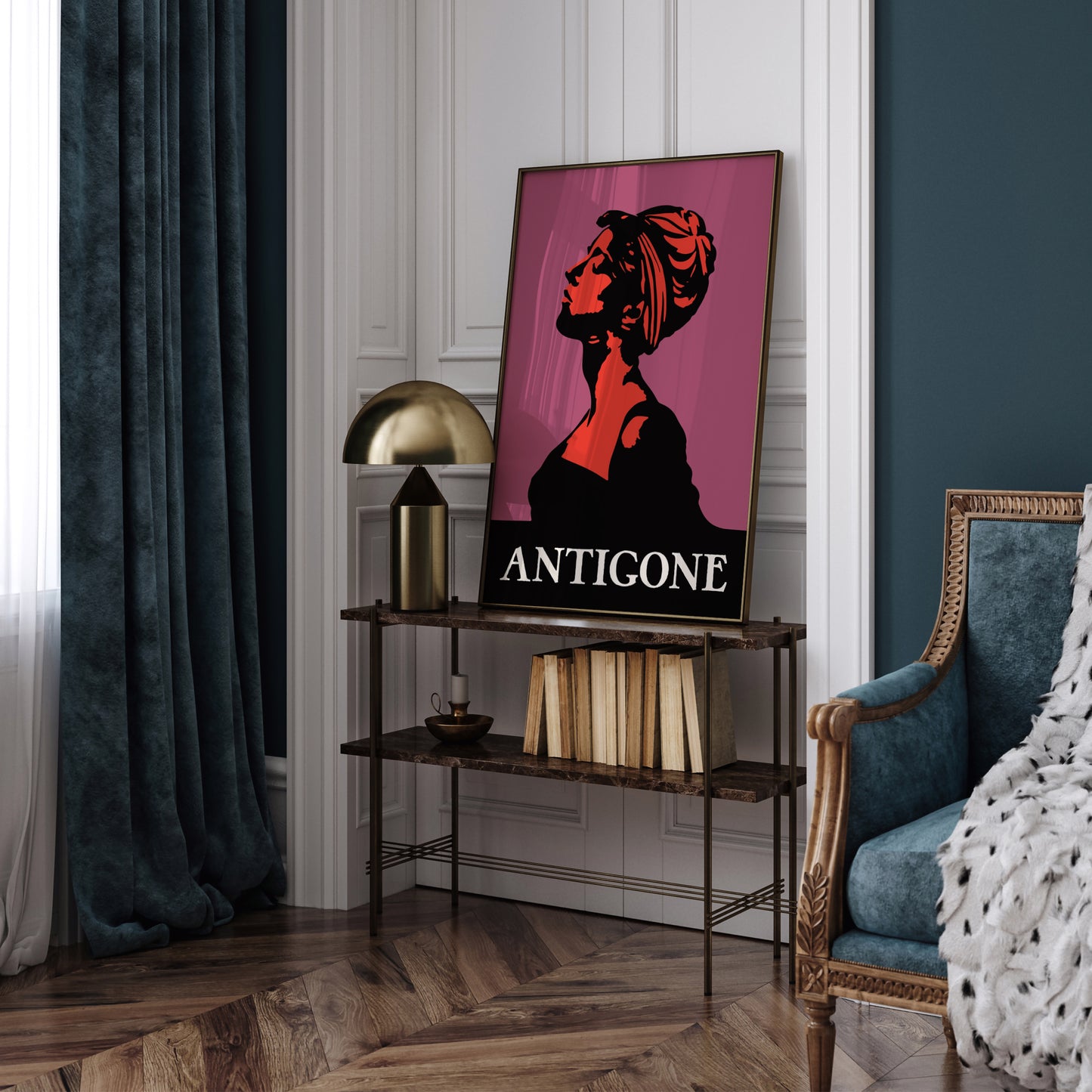 Antigone - Vintage Theater Poster Print