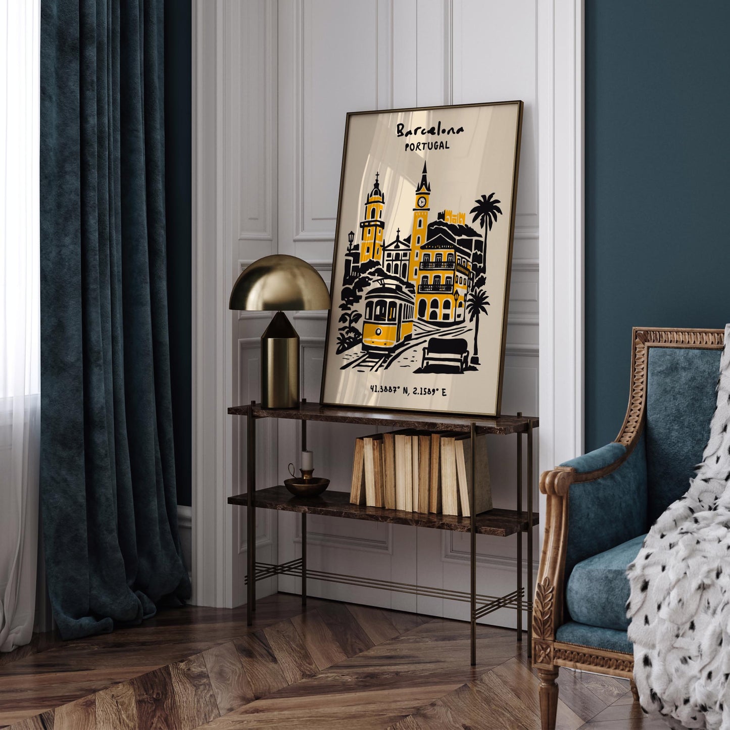 Barcelona Spain Poster 2026 – Travel Wall Art Print