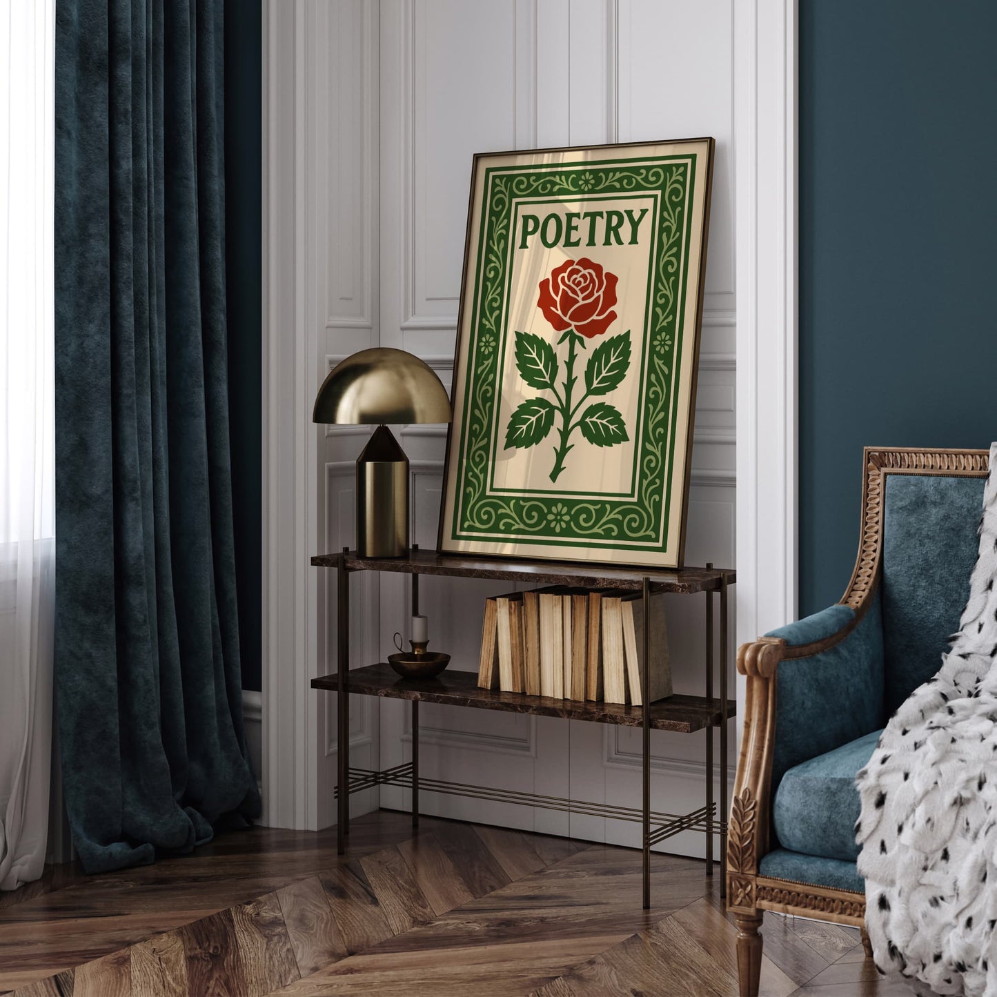 Poetry Literary Art Print