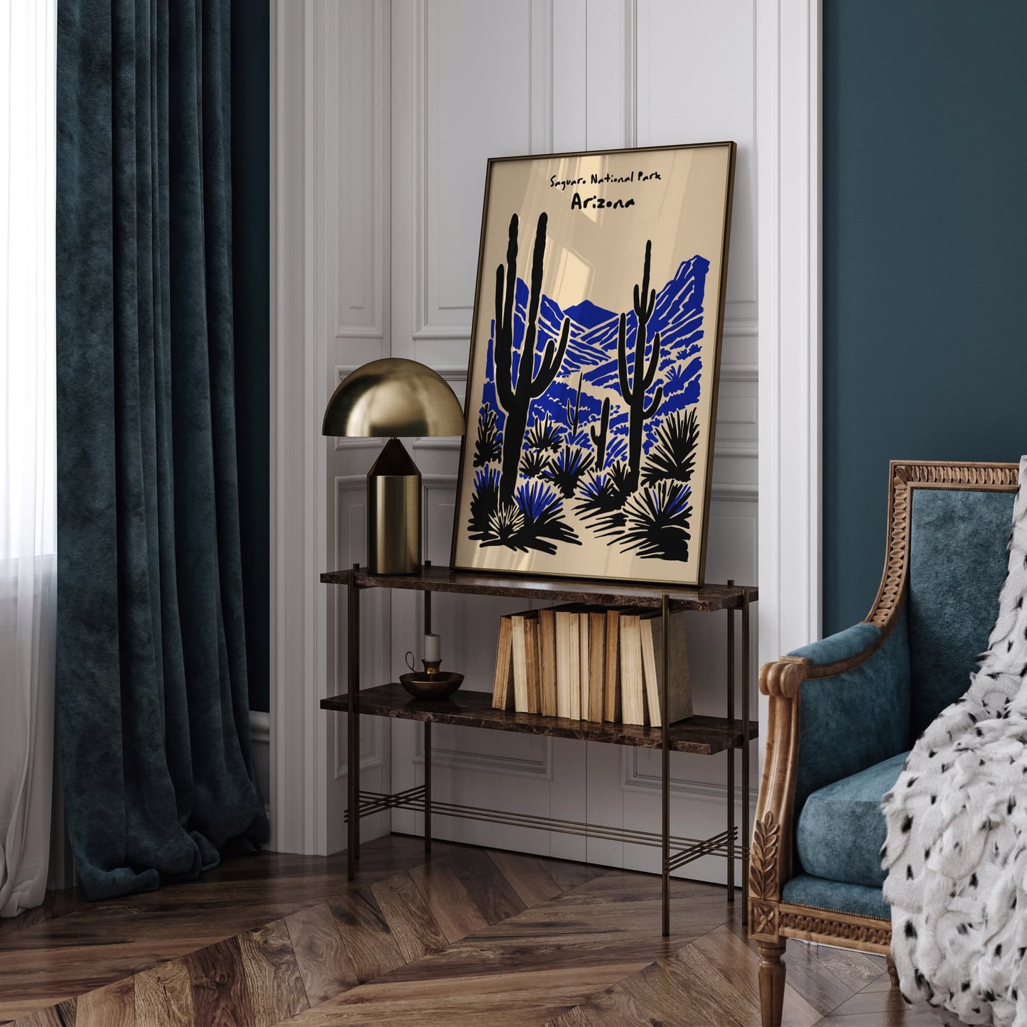 Saguaro National Park Arizona Tuscon Poster