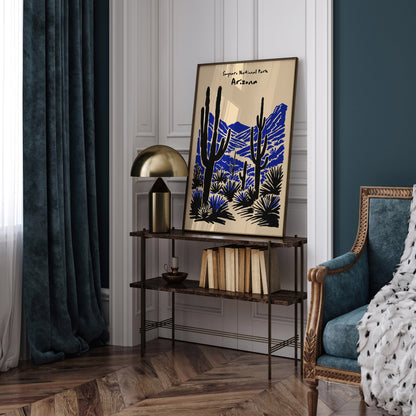 Saguaro National Park Arizona Tuscon Poster