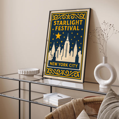 Starlight Festival New York City Poster