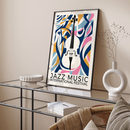 Jazz Music Festival Art Print 2024