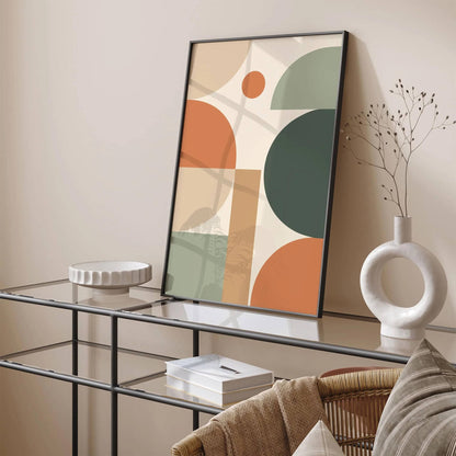Modern Aesthetic Geometric Art Print