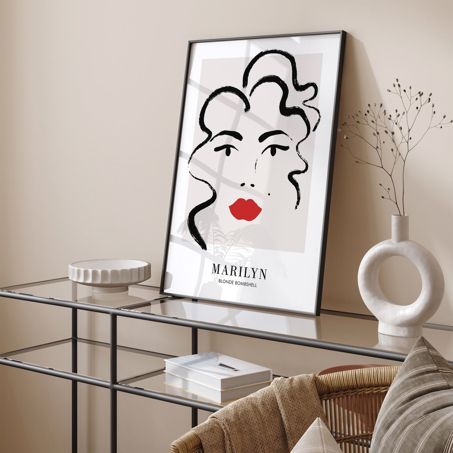 Marilyn Monroe Actress Poster
