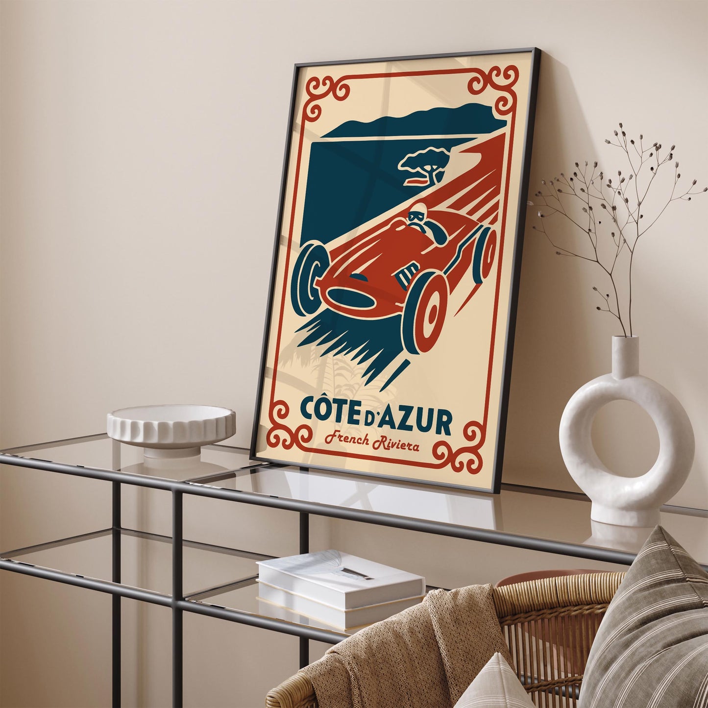 Cote d Azur French Riviera Poster
