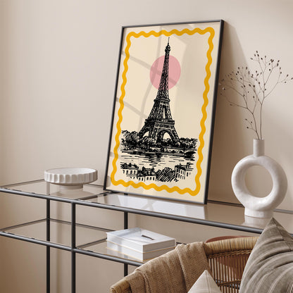 Eiffel Tower Paris Poster