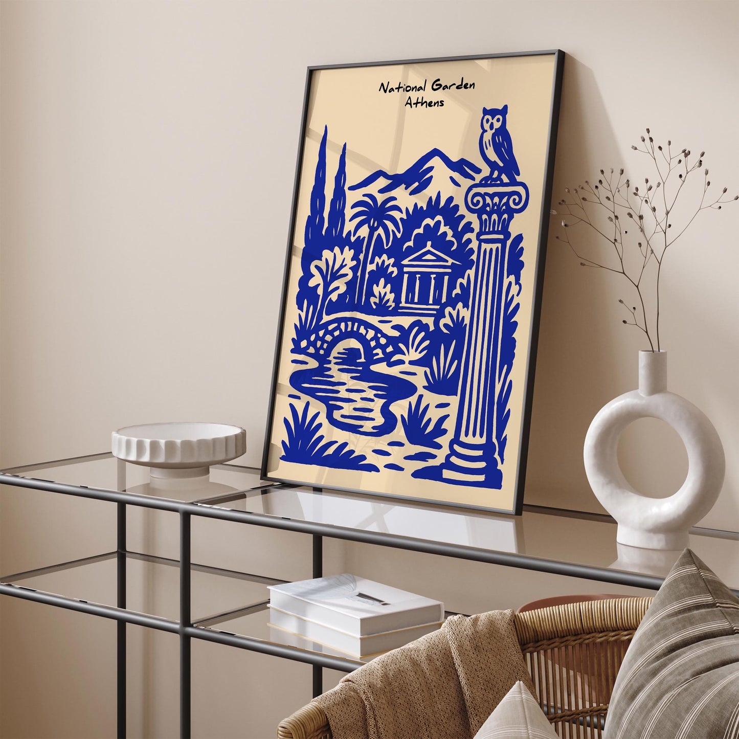 National Garden Athens Poster - Greece Travel Wall Art