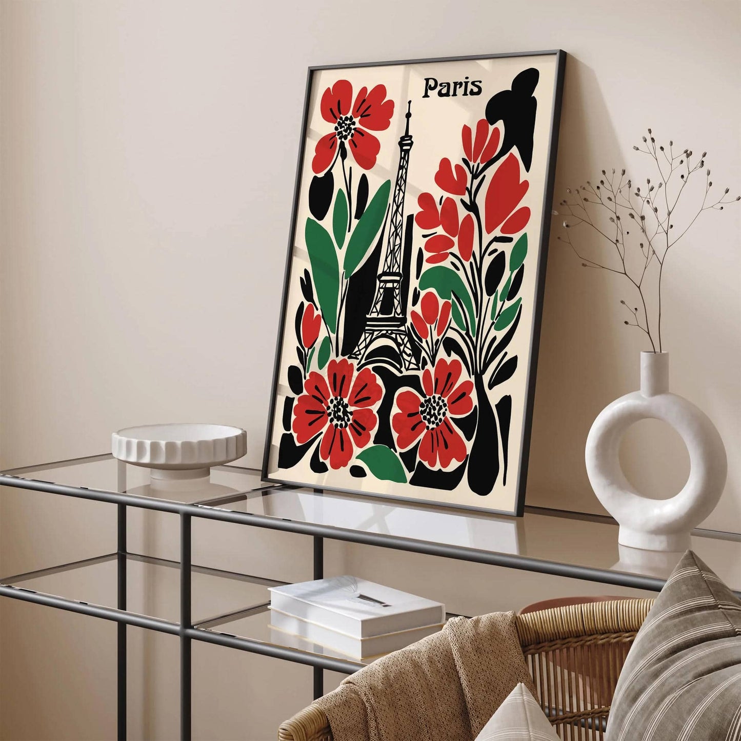 Paris Travel Poster – Spring Edition