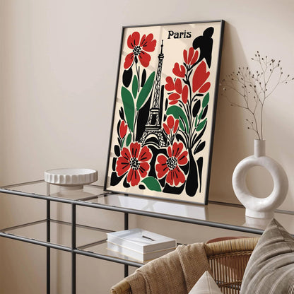 Paris Travel Poster – Spring Edition