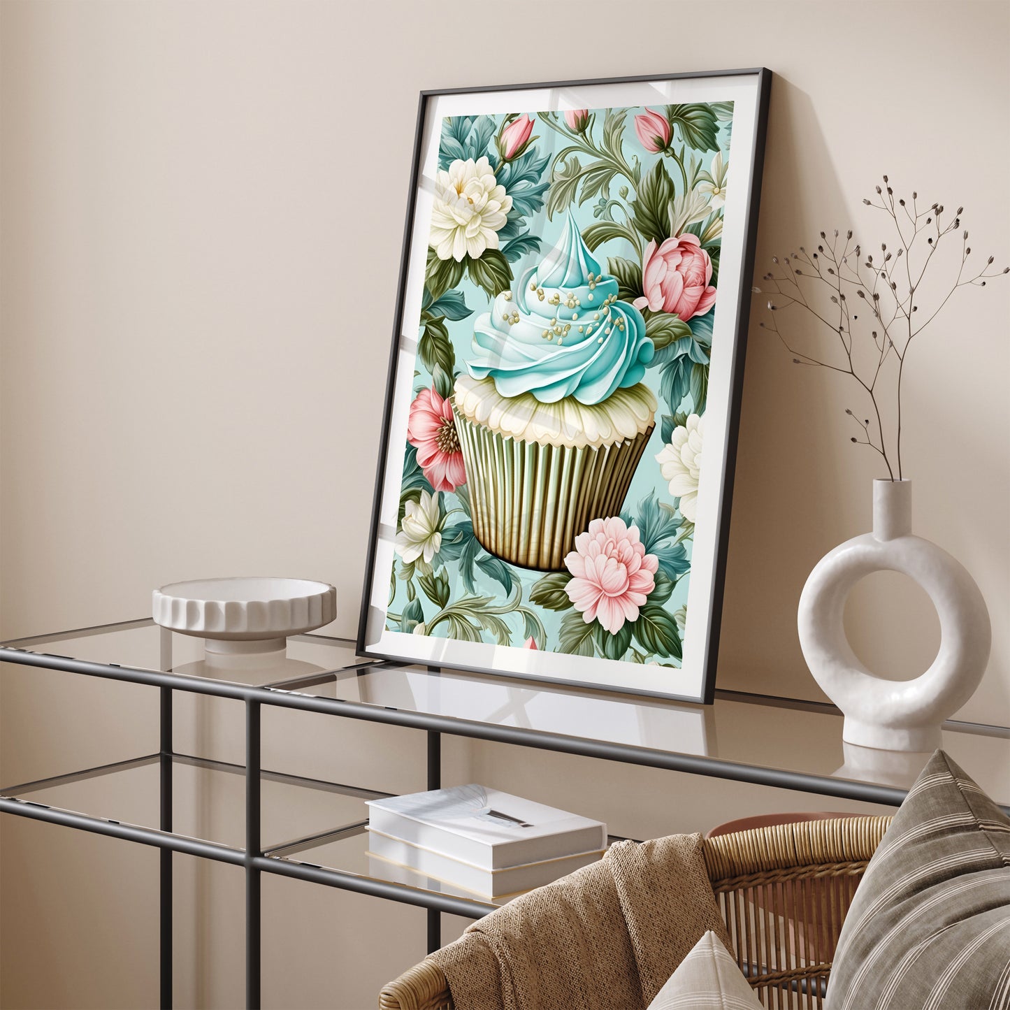 Whimsical Wall Decor for Bakery