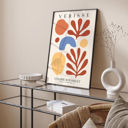 Verisse Botanical Poster - Modern Abstract Wall Art Print
