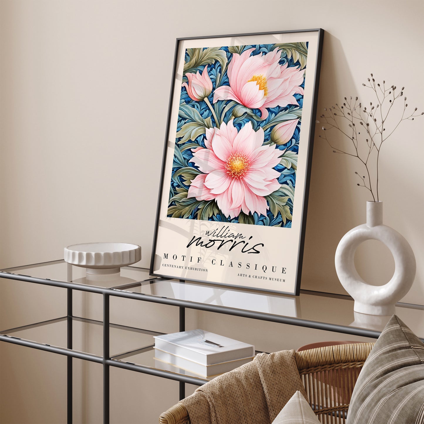 Floral Reverie: William Morris Inspired Wall Art