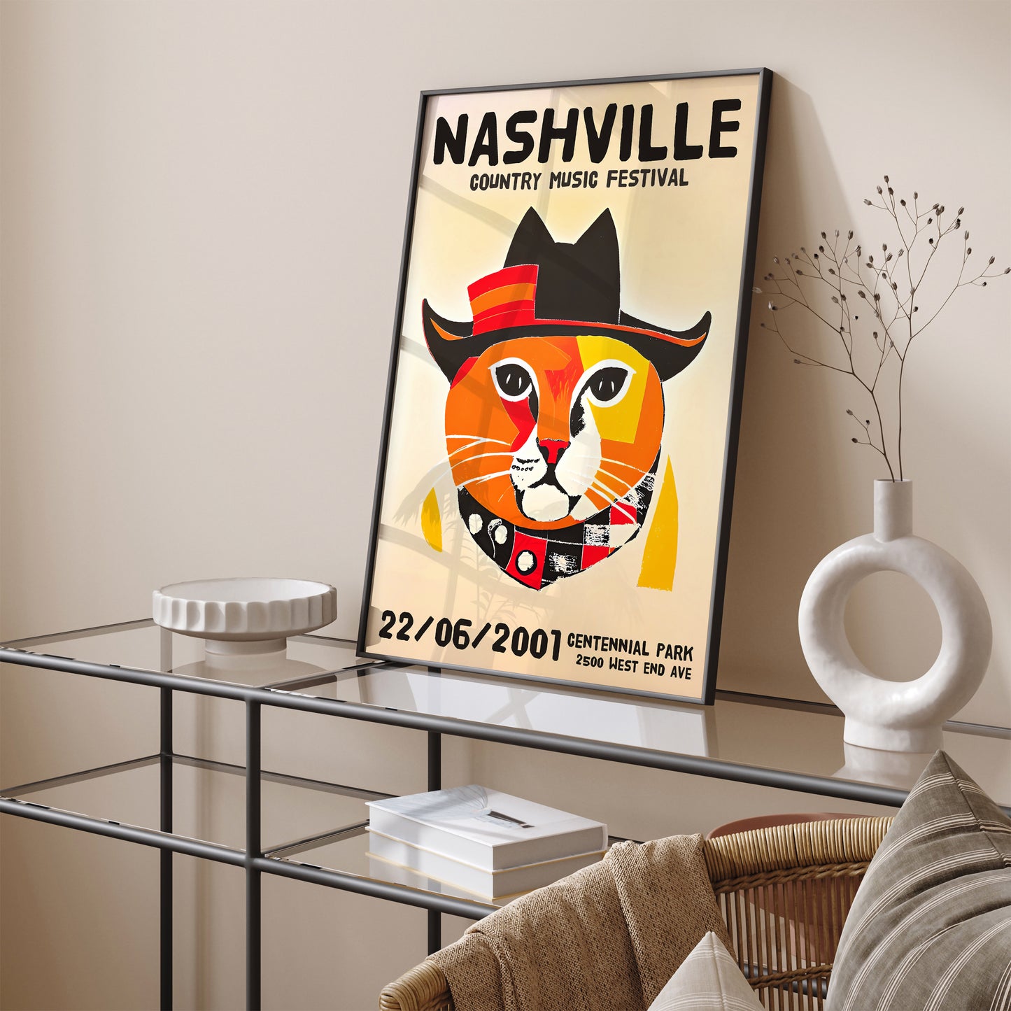 Nashville Country Music Festival Poster