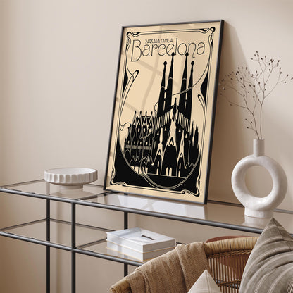 Sagrada Familia Barcelona Poster