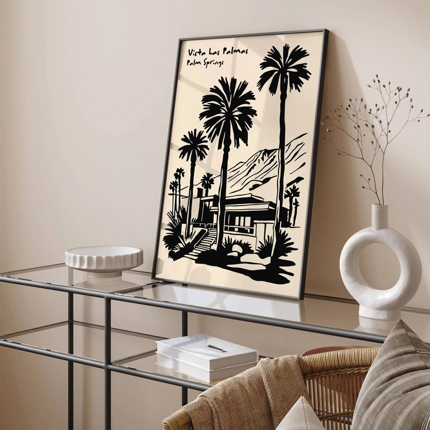 Vista Las Palmas Palm Springs Poster