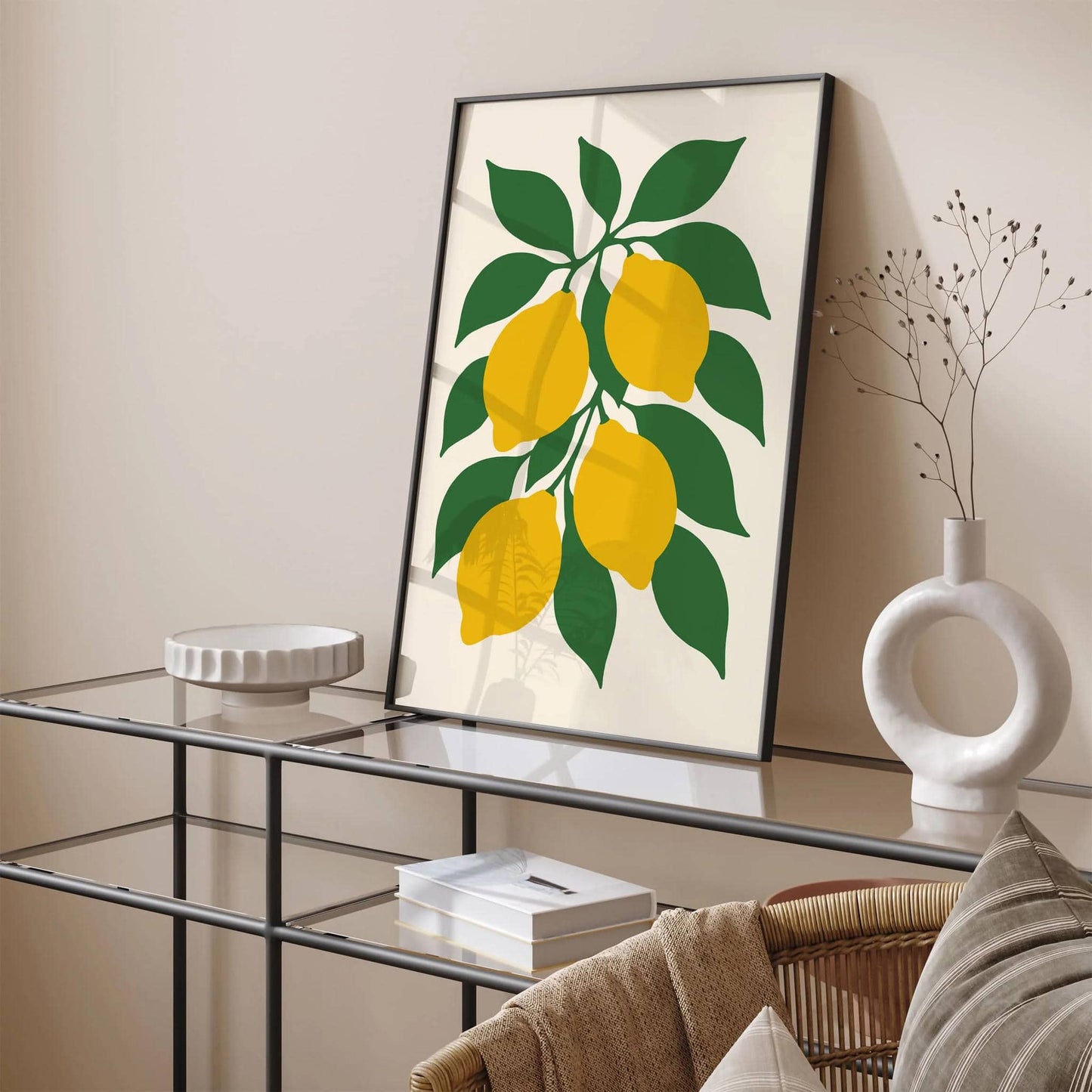 Sicilian Fruit - Lemon Art Print