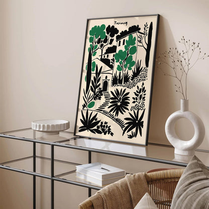 Tuscany Landscape Poster 2025