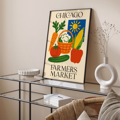 Chicago Farmers Market Poster