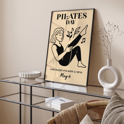 Pilates Day Poster