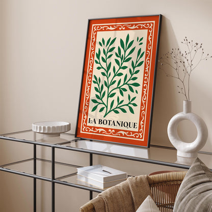 La Botanique French Nature Poster