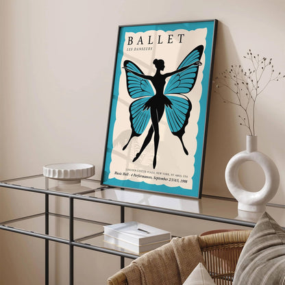 Ballet Blue Music Poster