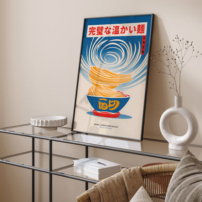 Original Japanese Ramen Noodles Poster