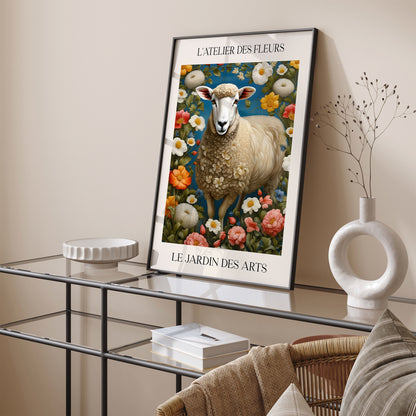 Victorian Sheep Kitchen Wall Decor