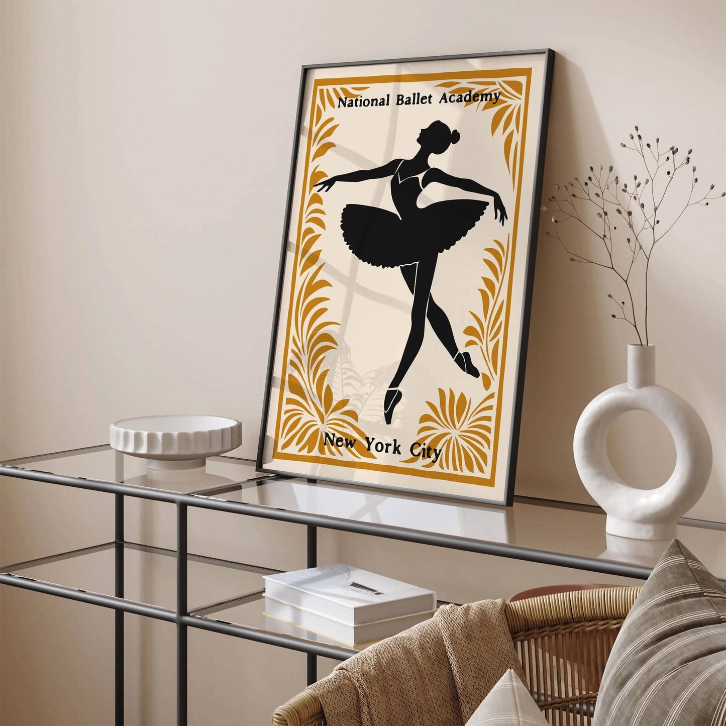 National Ballet Academy NYC Poster