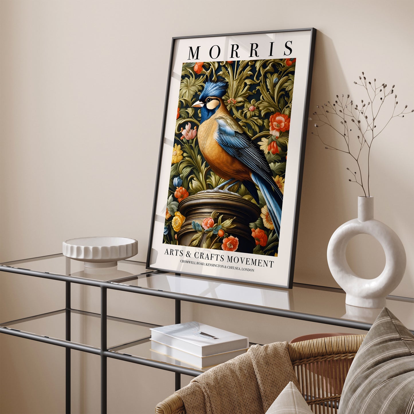 W. Morris Victorian Nature Poster