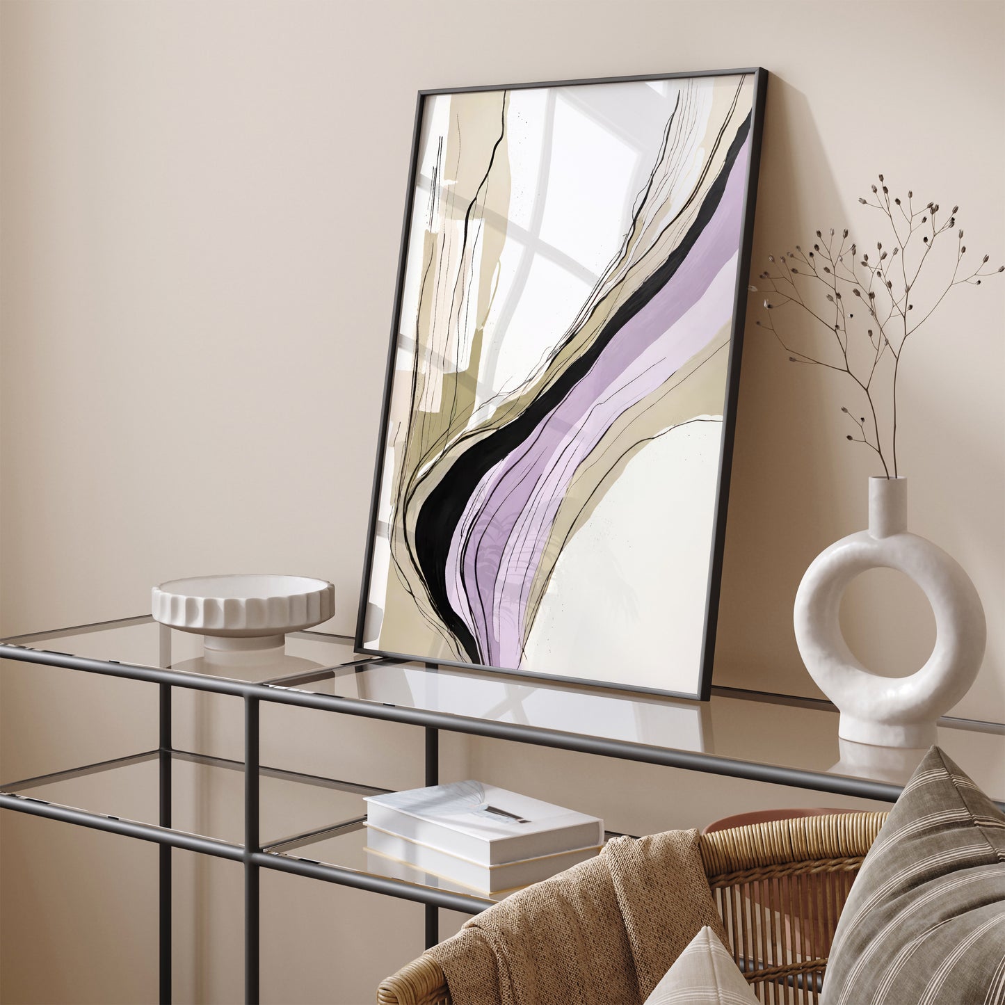 Modern Abstract Art for Elegant Home Decor