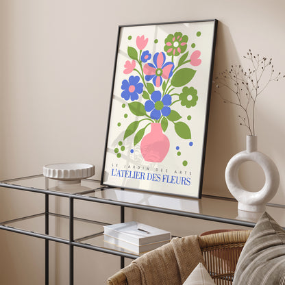 Cute French Botanical Wall Art