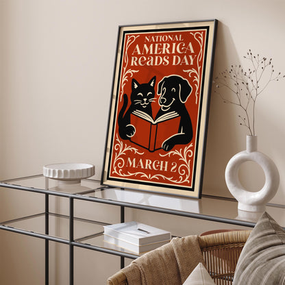 National America Reads Day Poster