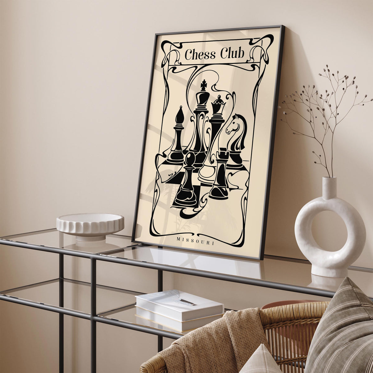 Missouri Chess Club Poster