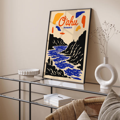 Oahu Hawaii Landscape Wall Art
