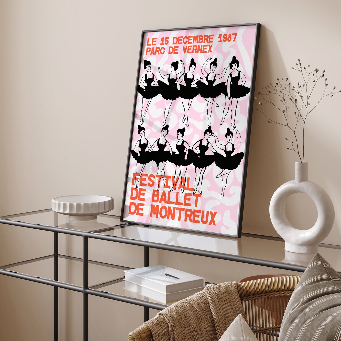 Vintage Ballet Festival Poster