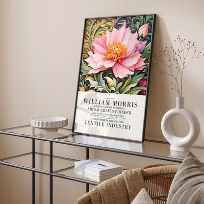 William Morris Floral Living Room Wall Art