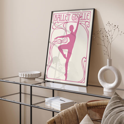Vintage Giselle Ballet Poster