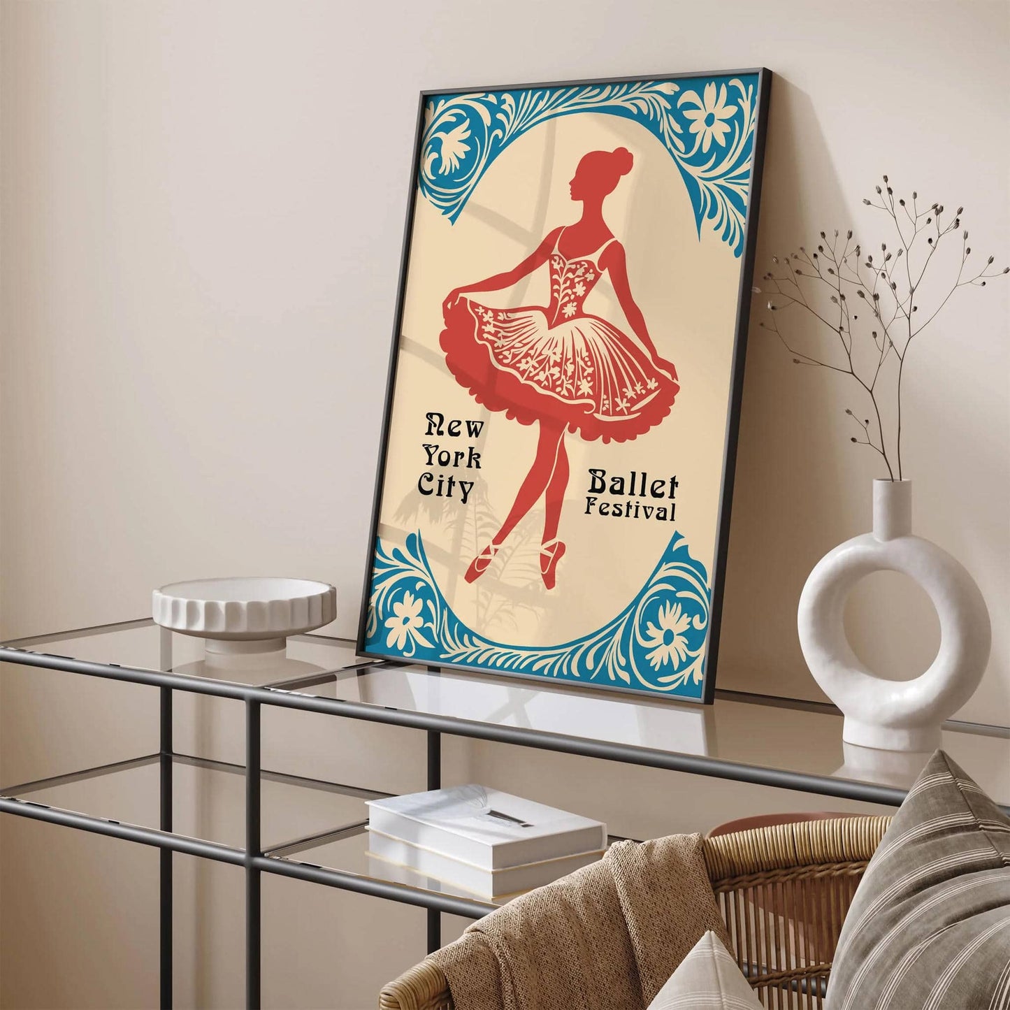 NYC Vintage Ballet Poster
