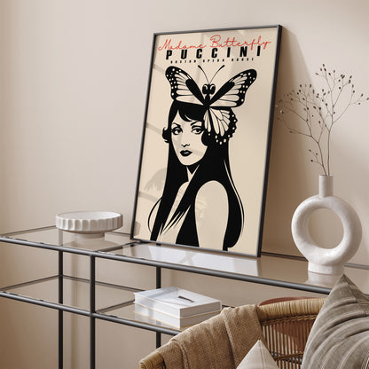 Madame Butterfly Puccini Opera Poster
