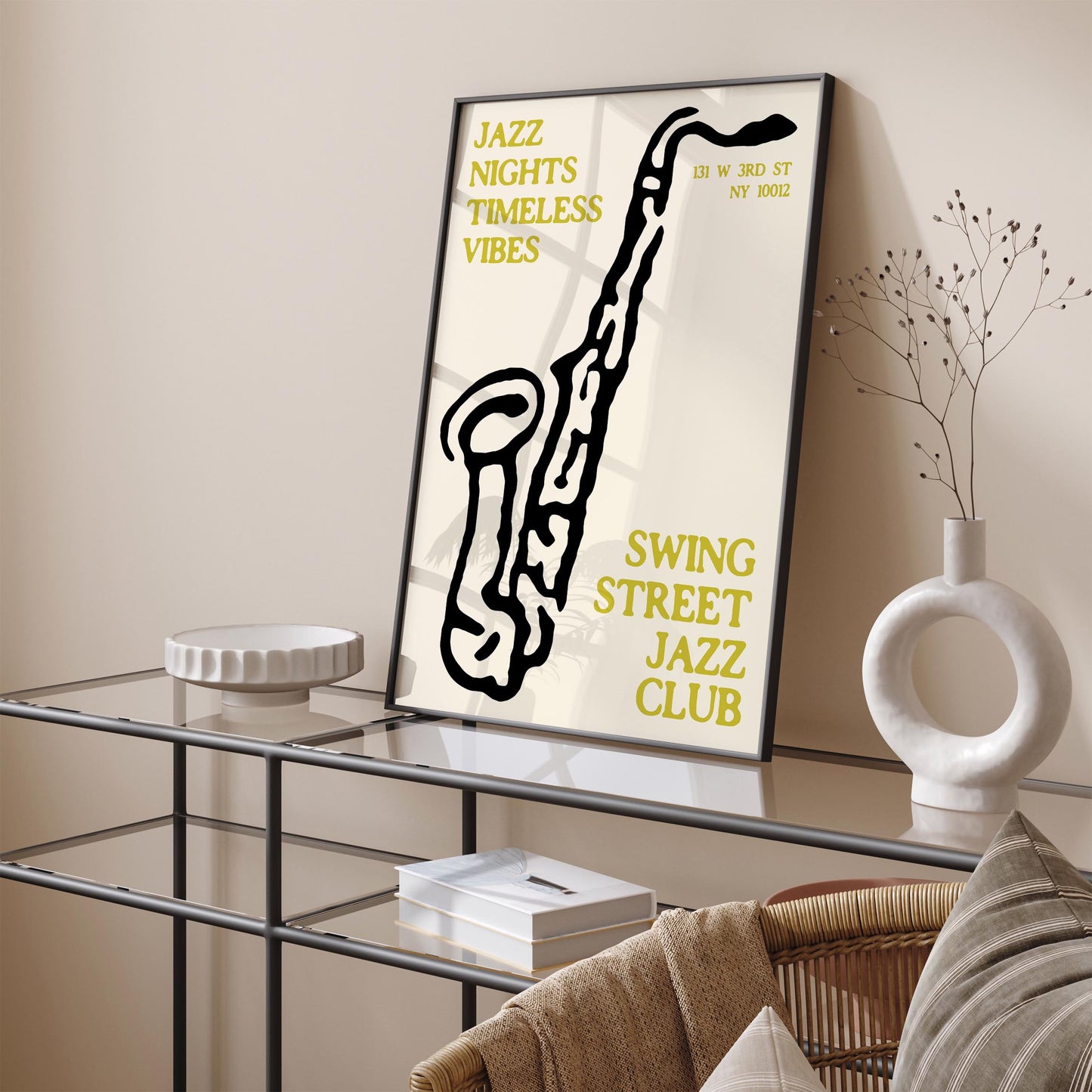 1989 Nashville Jazz Festival Poster