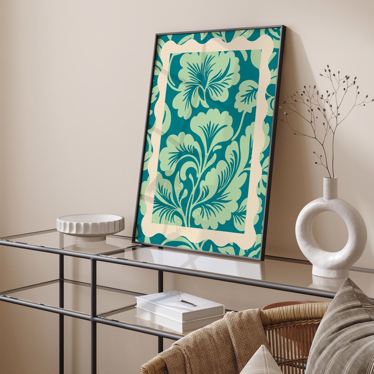 Hawaiian Floral Wall Art Print 2026