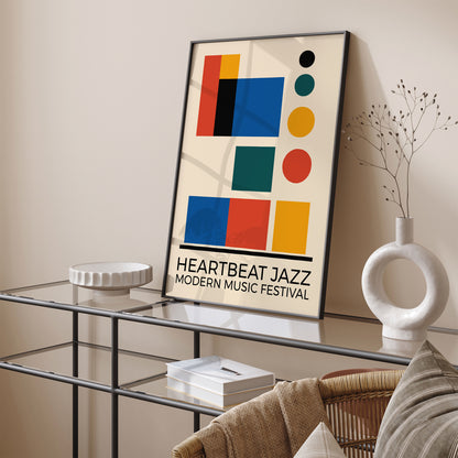 Modern Jazz Bauhaus Style Wall Art 2024