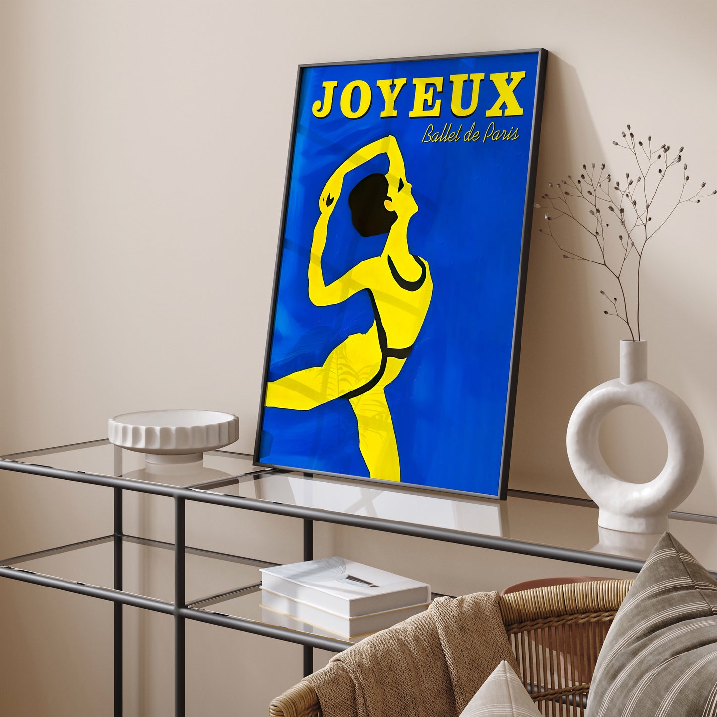 French JOYEUX Ballet Paris Poster