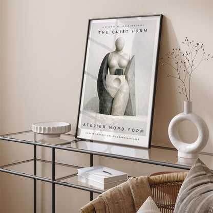Female Body Sculpture Wall Art Print 2026