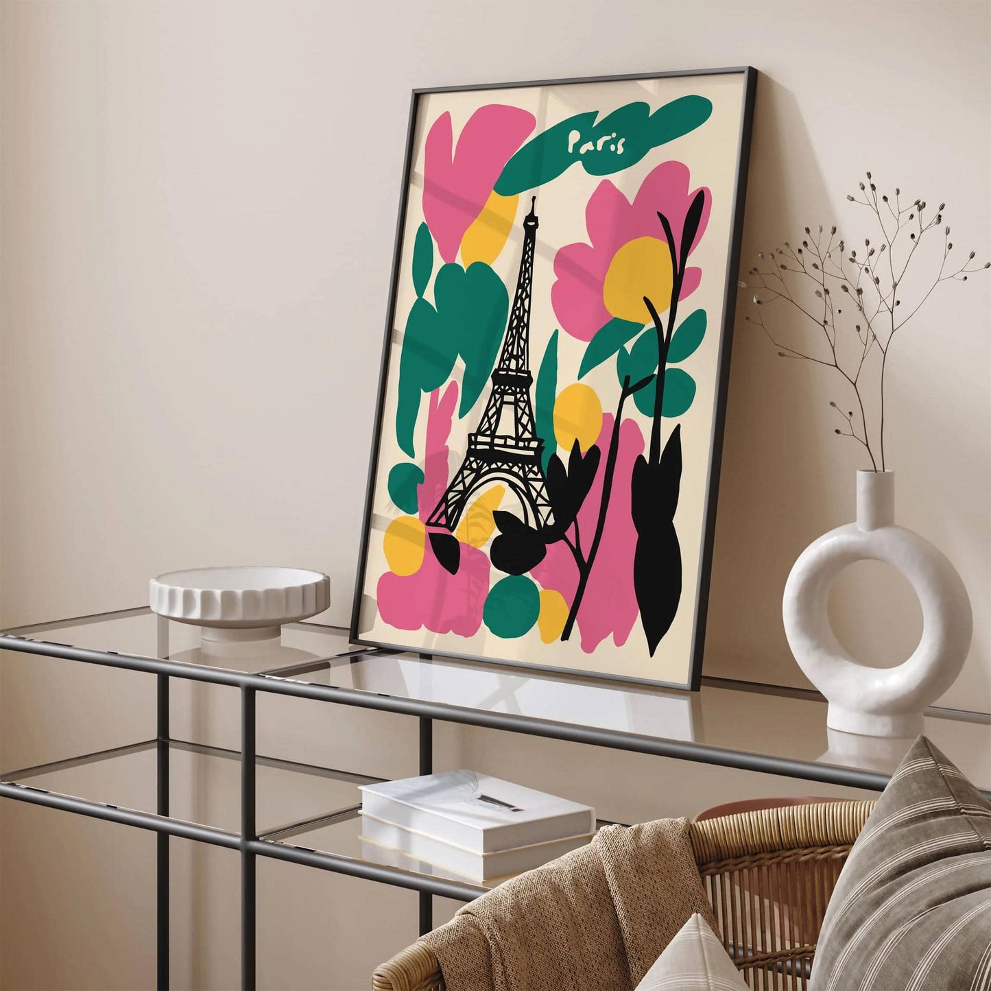 Paris Modern Art Print