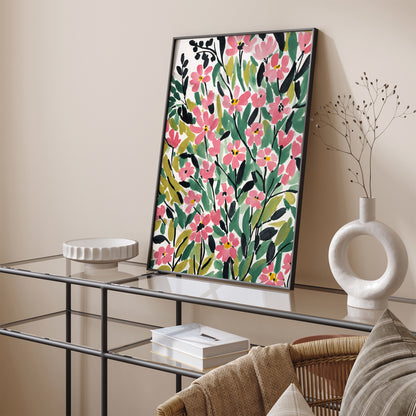 Floral Painting Art Print 2024